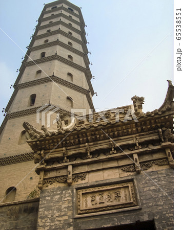 中国・寧夏回族自治区・銀川 承天寺塔 Chengtian Temple, Yinchuan, CN  65538551