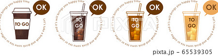 テイクアウトのコーヒーのイラスト-TO GO.eps 65539305