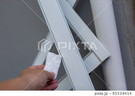 網戸の張替え　DIY　洗い 65539414
