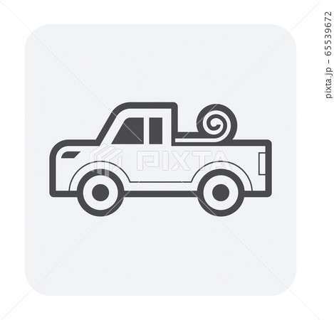 Pickup Accessory Iconのイラスト素材