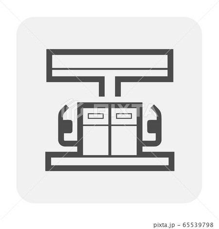 petrol station equipment icon petrol station equipment icon 65539798