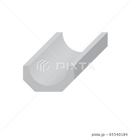 street gutter icon 65540184