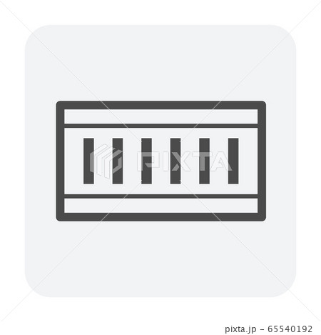 street gutter icon street gutter icon 65540192