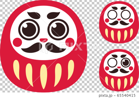 Japanese Daruma doll 65540415