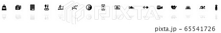 Healthy Living - Flat Vector Icons Healthy Living - Flat Vector Icons 65541726