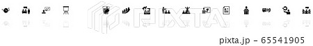 Business Presentation - Flat Vector Icons 65541905