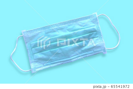 Medical mask for corona or covid-19 virus ,safety breathing masks for virus inflection,isolated on blue background, health protection concept,cover mouth and nose to prevent virus,pollution,pm2.5 Medical mask for corona or covid-19 virus ,safety breathing masks for virus inflection,isolated on blue background, health protection concept,cover mouth and nose to prevent virus,pollution,pm2.5 65541972