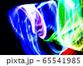 Light painting bright abstract background. Futuristic texture. 65541985