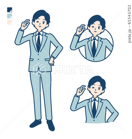 simple suit businessman_Just-a-bit 65543702