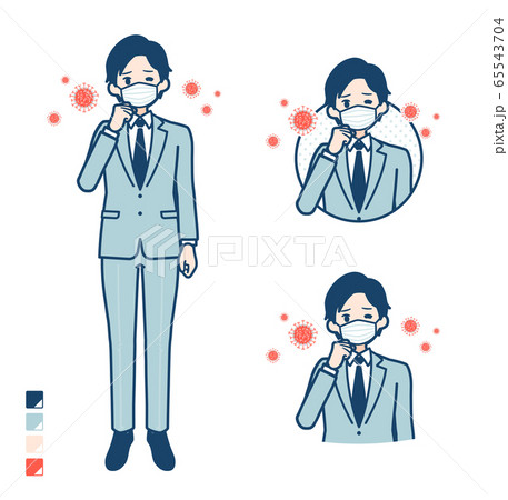 simple suit businessman_infection virus simple suit businessman_infection virus 65543704