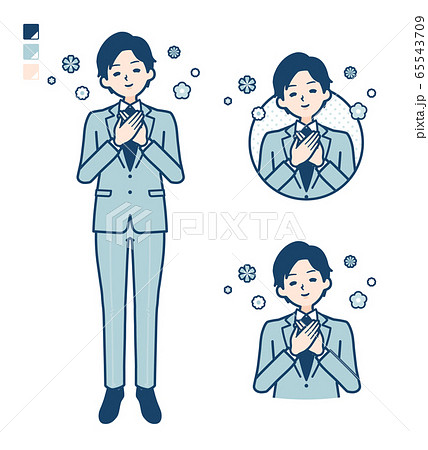 simple suit businessman_healing 65543709