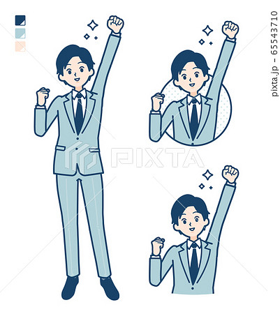 simple suit businessman_guts-pose 65543710