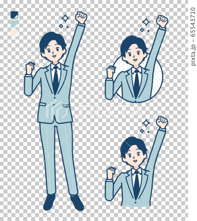 simple suit businessman_guts-pose 65543710