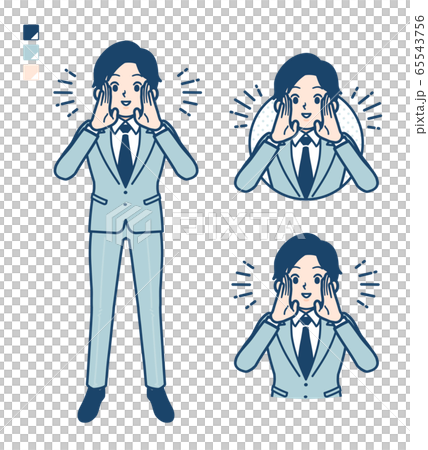 simple suit businessman_Calling-out-loud 65543756