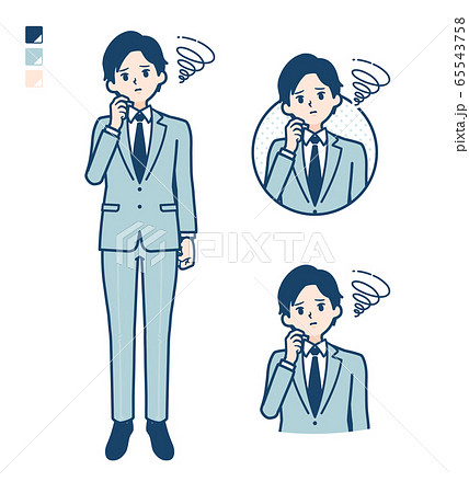 simple suit businessman_Be-troubled simple suit businessman_Be-troubled 65543758