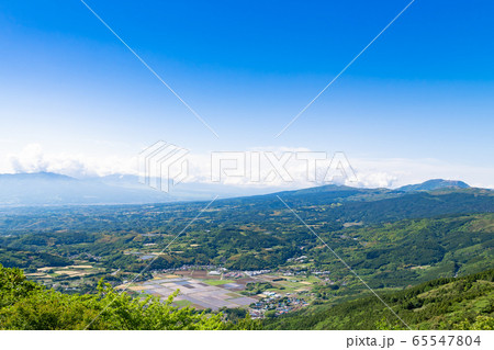 伊豆スカイラインから見た田園風景 伊豆スカイラインから見た田園風景 65547804