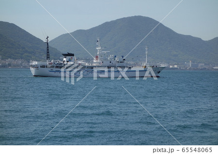 漁業実習船「海友丸」関門海峡をゆく 漁業実習船「海友丸」関門海峡をゆく 65548065