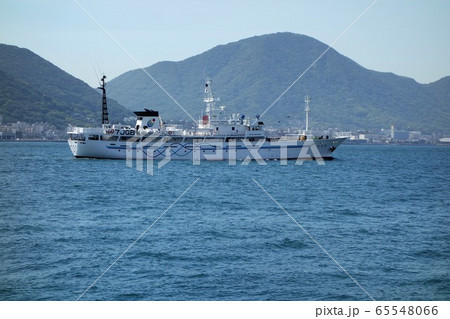 関門海峡　漁業実習船「海友丸」 65548066