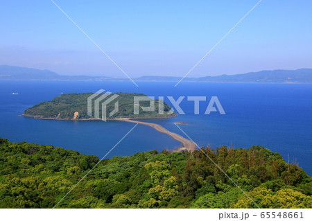 知林ヶ島 左寄せやや広角 知林ヶ島 左寄せやや広角 65548661