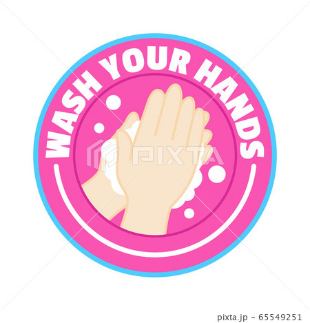 wash your hands sign sticker design wash your hands sign sticker design 65549251