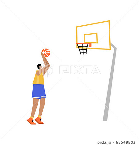 Basketball Vector Illustrationのイラスト素材