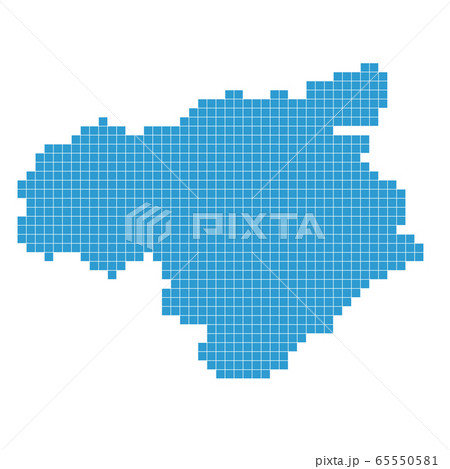 徳島　地図　ドット　アイコン 65550581