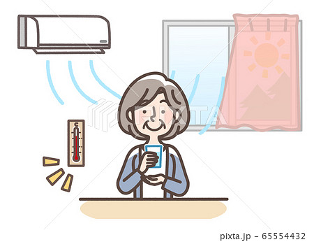 熱中症　対策　おばあさん 65554432