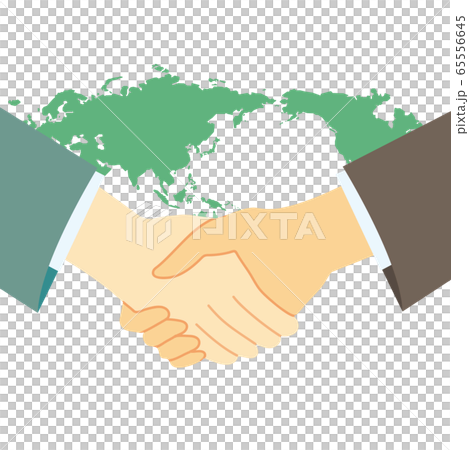 國際交流握手友誼 65556645