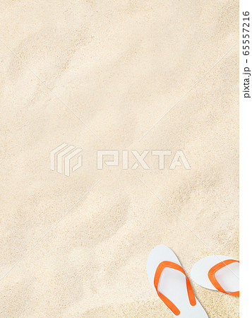 背景-砂浜 65557216