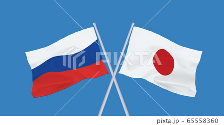 日露国旗 65558360
