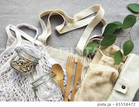 Mesh bag and cotton bags Mesh bag and cotton bags 65558472