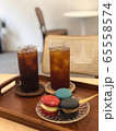 コーヒー マカロン 飲料 65558574