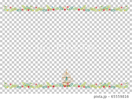 鏡框花鳥8 65559816