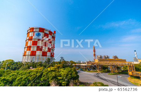 日本の川崎都市景観　京浜地区などを望む 65562736