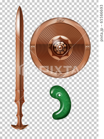 3種の神器のイラスト 65566693