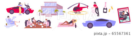 Rich People Flat Set Rich People Flat Set 65567361