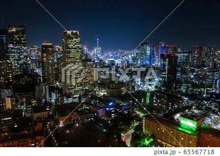 東京 夜景 東京タワーから 65567718