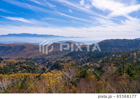 （長野県）御岳ロープウェイ　眼下の景色 65568177