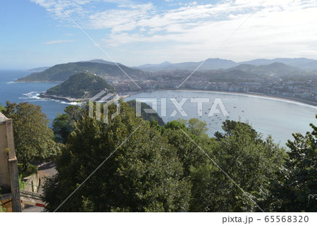 サンセバスチャン モンテイグルドからの展望 サンセバスチャン モンテイグルドからの展望 65568320