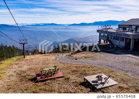 （長野県）御岳ロープウェイ・飯森高原駅　展望テラス 65570408