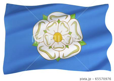 The flag of Yorkshire - England The flag of Yorkshire - England 65570976