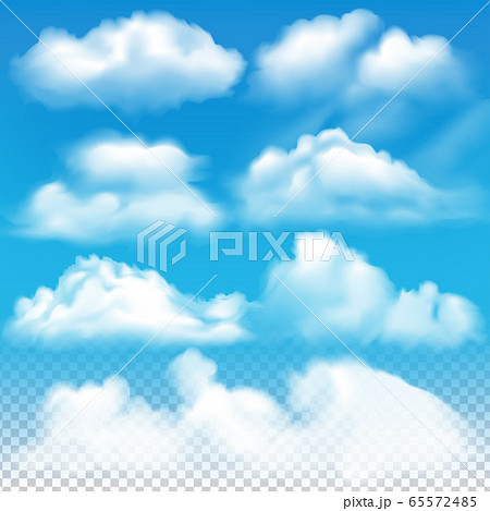 雲 空 背景のイラスト素材