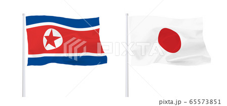 日朝国旗 日朝国旗 65573851