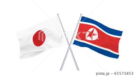 日朝国旗 日朝国旗 65573853