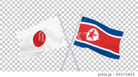日朝国旗 日朝国旗 65573853