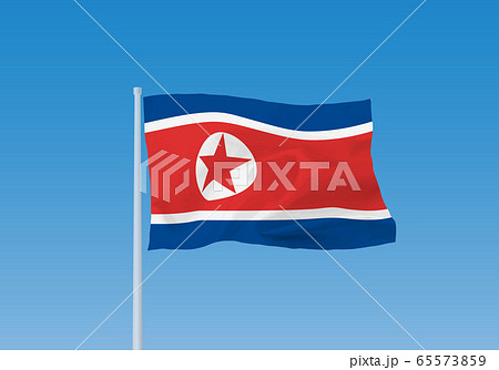 北朝鮮国旗 北朝鮮国旗 65573859