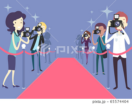 People Journalist Photographer Red Carpet 65574404
