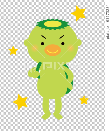 河童　妖怪　イラスト 65575284