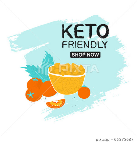 Keto friendly poster template with chickpeas  65575637