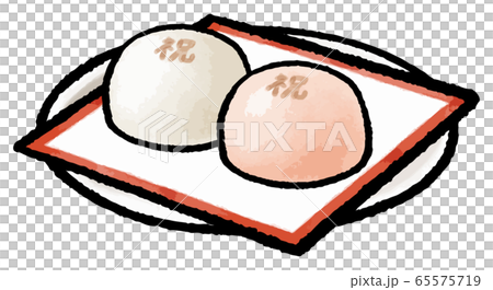 　紅白饅頭 65575719